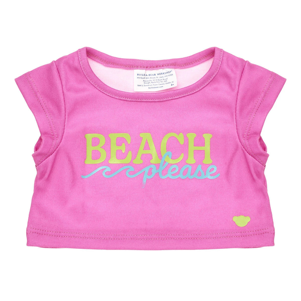 Beach Please T-Shirt for Stuffed Animals | Build-A-Bear® - US 2648