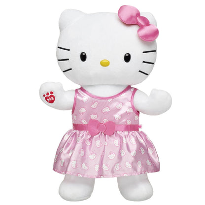 Pink Bow Hello Kitty® Plush Pink Dress Set | Build-A-Bear® - US 6240