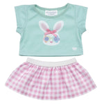 Gingham Bunny Easter Outfit 2 pc. | Build-A-Bear - US 2036