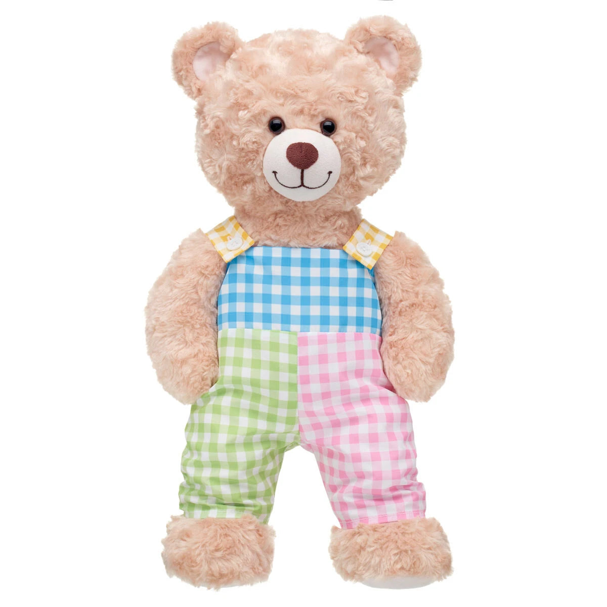 Spring Gingham Overalls | Build-A-Bear - US 2531