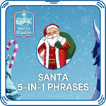 Santa 5-in-1 Phrases for Stuffed Animals | Build-A-Bear® - US 9997