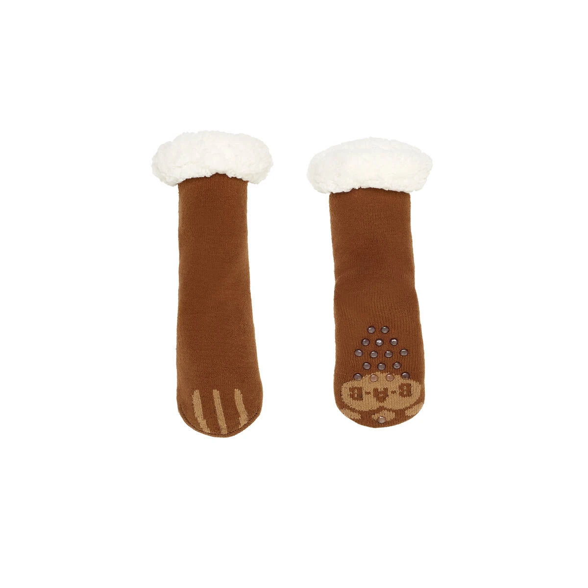 Build-A-Bear Pajama Shop™ Bear Paw Slipper Socks - Toddler, Youth &amp; Adult - US 9183